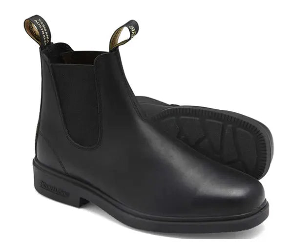 068 - Black Chisel Toe Boots