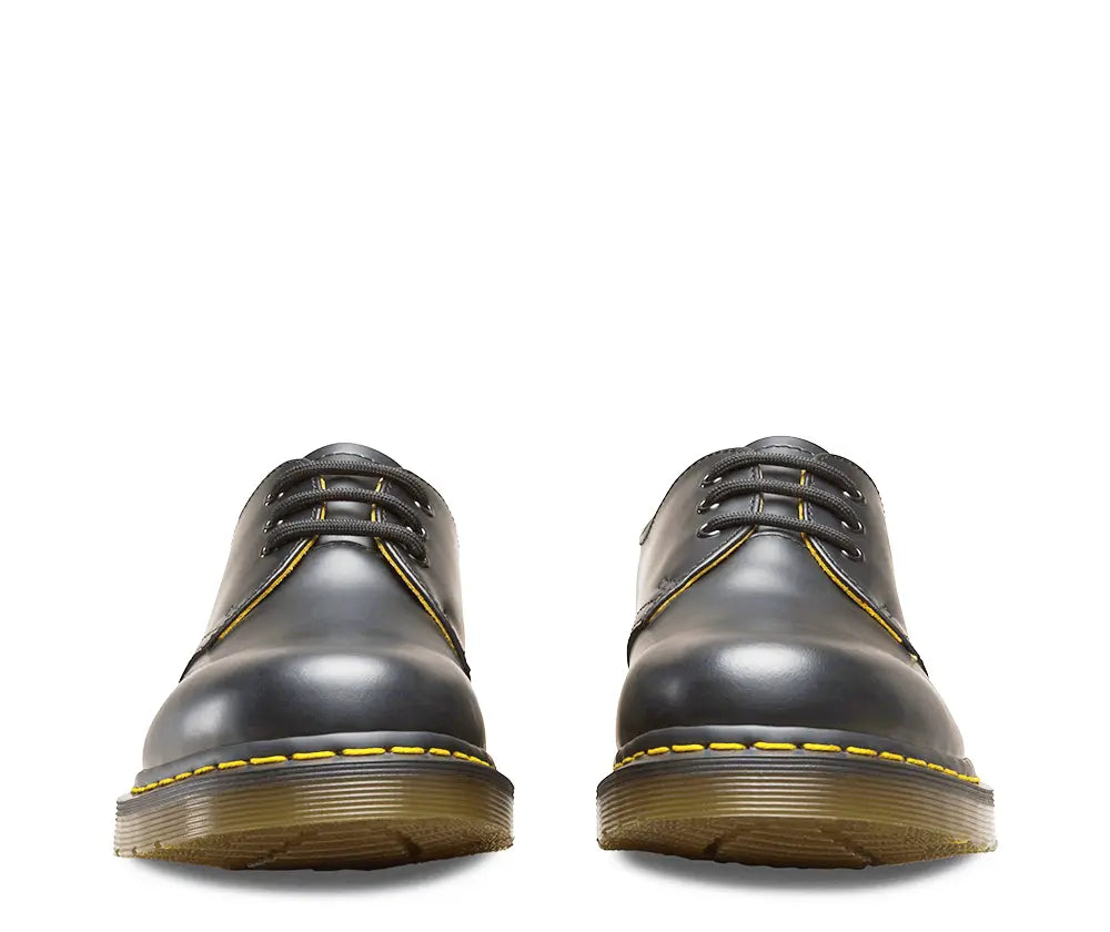 1461 - Black Smooth Leather Shoes