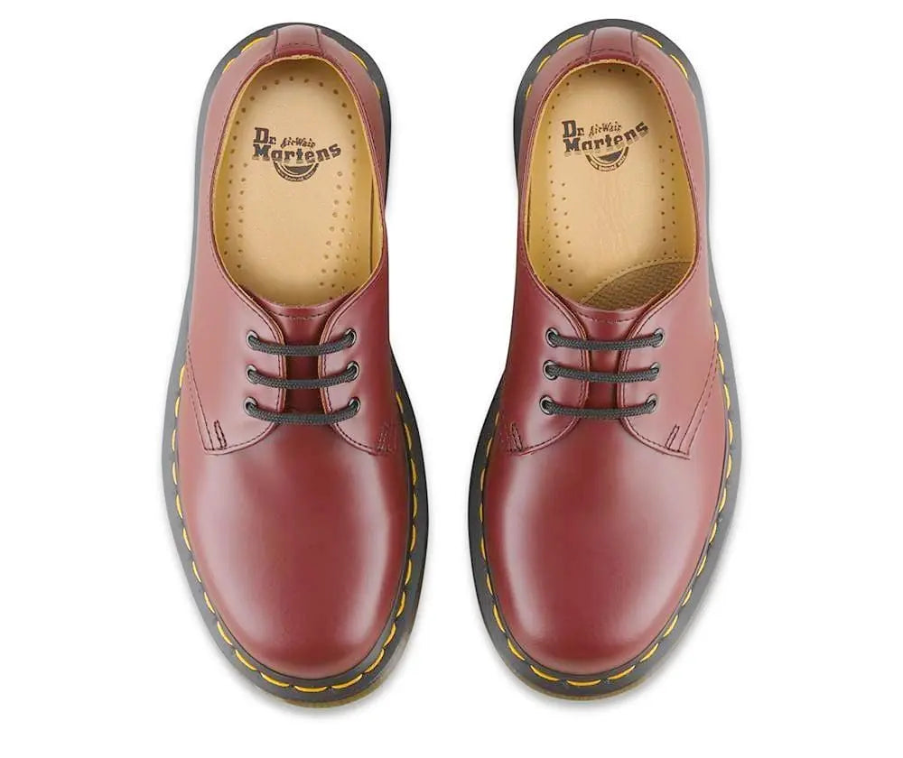 1461 - Cherry Smooth Leather Shoes