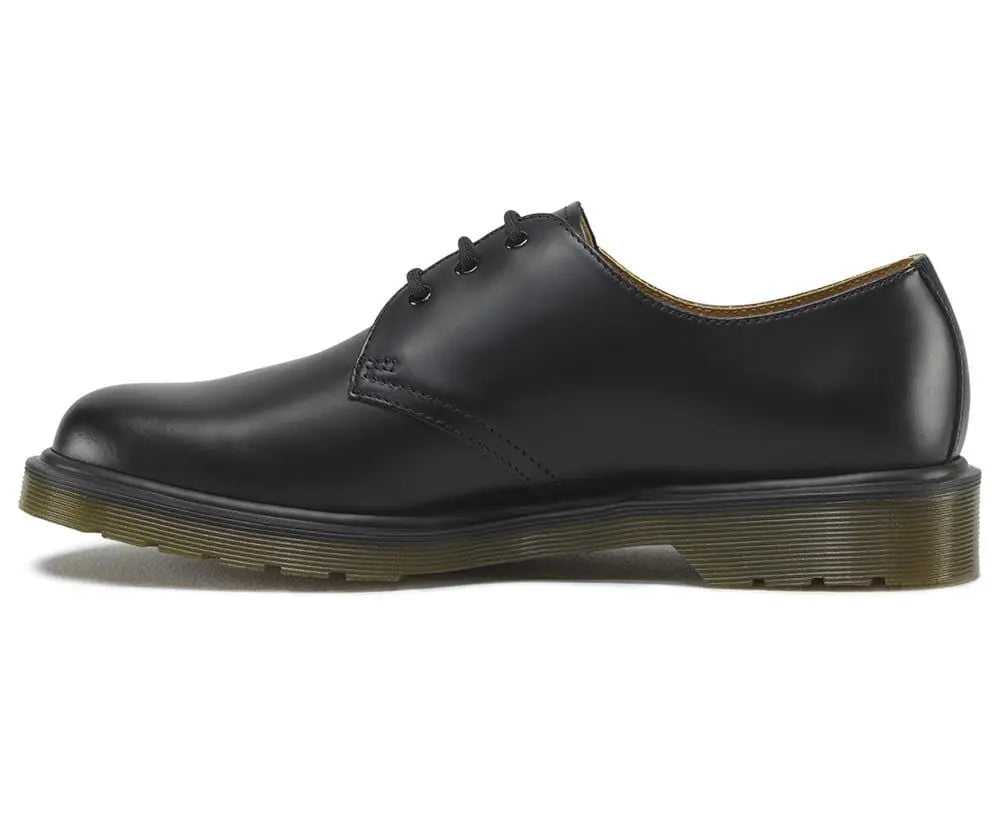 1461p Slim Fit - Black Smooth Leather Shoes