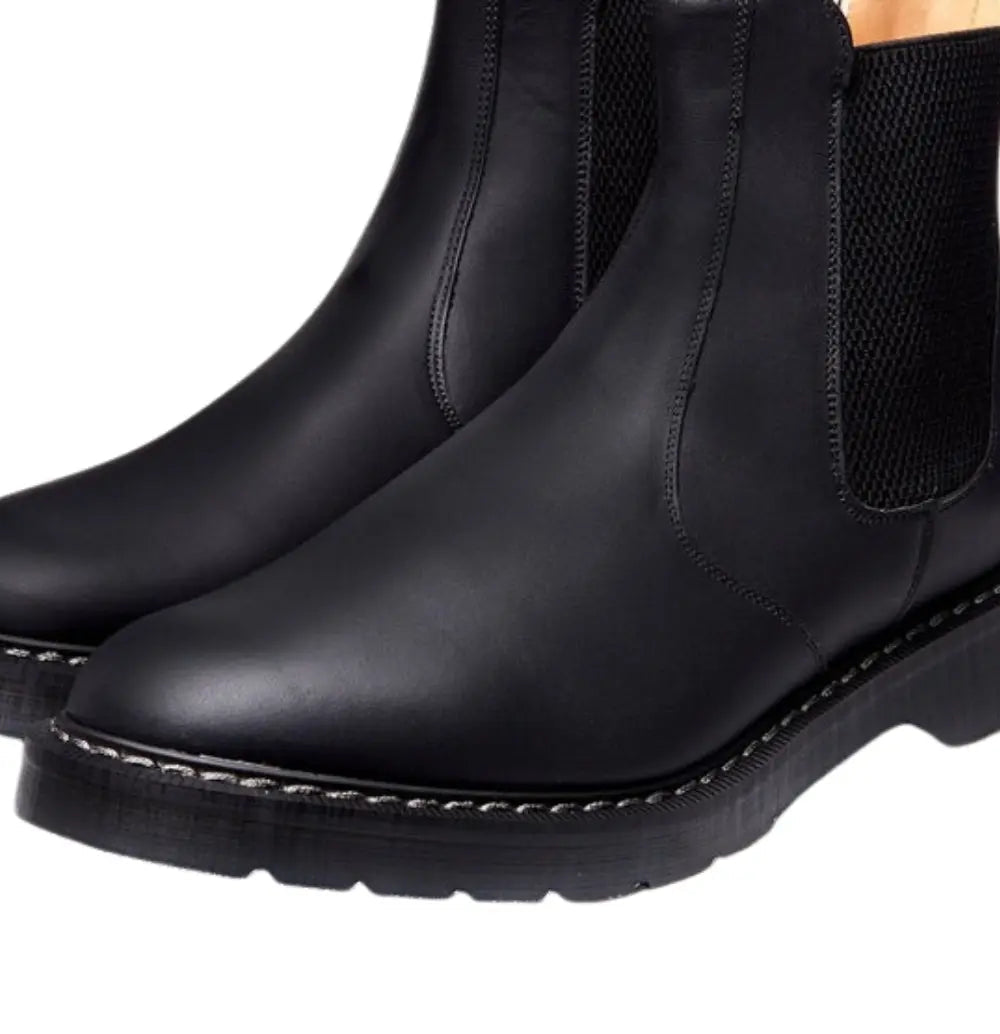 Solovair Dealer Boot - Black Greasy