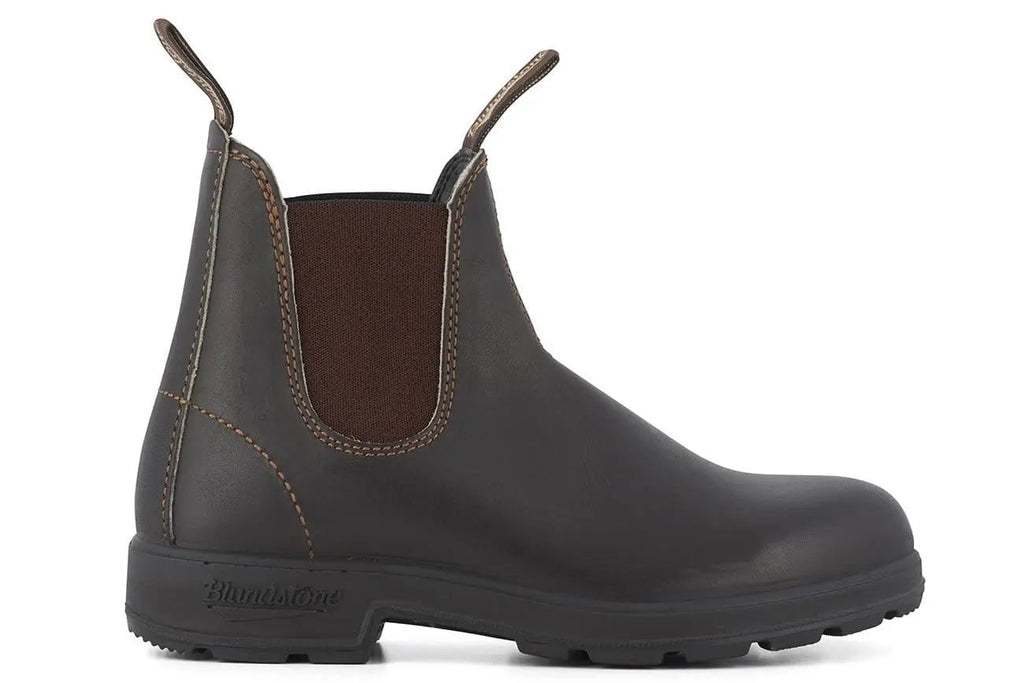 Blundstone 500 Stout Brown Chelsea Boots