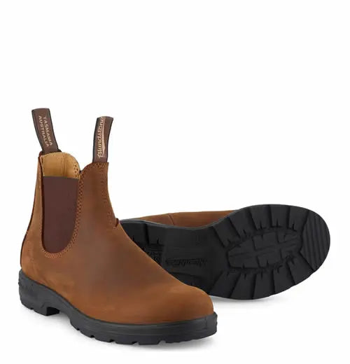 562 - Saddle Brown Leather Boots