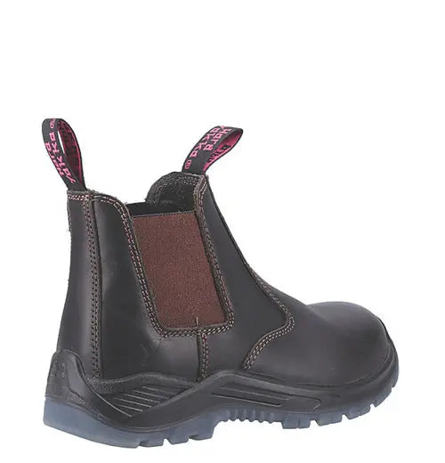 Banjo - Brown Steel Toe Safety Boot