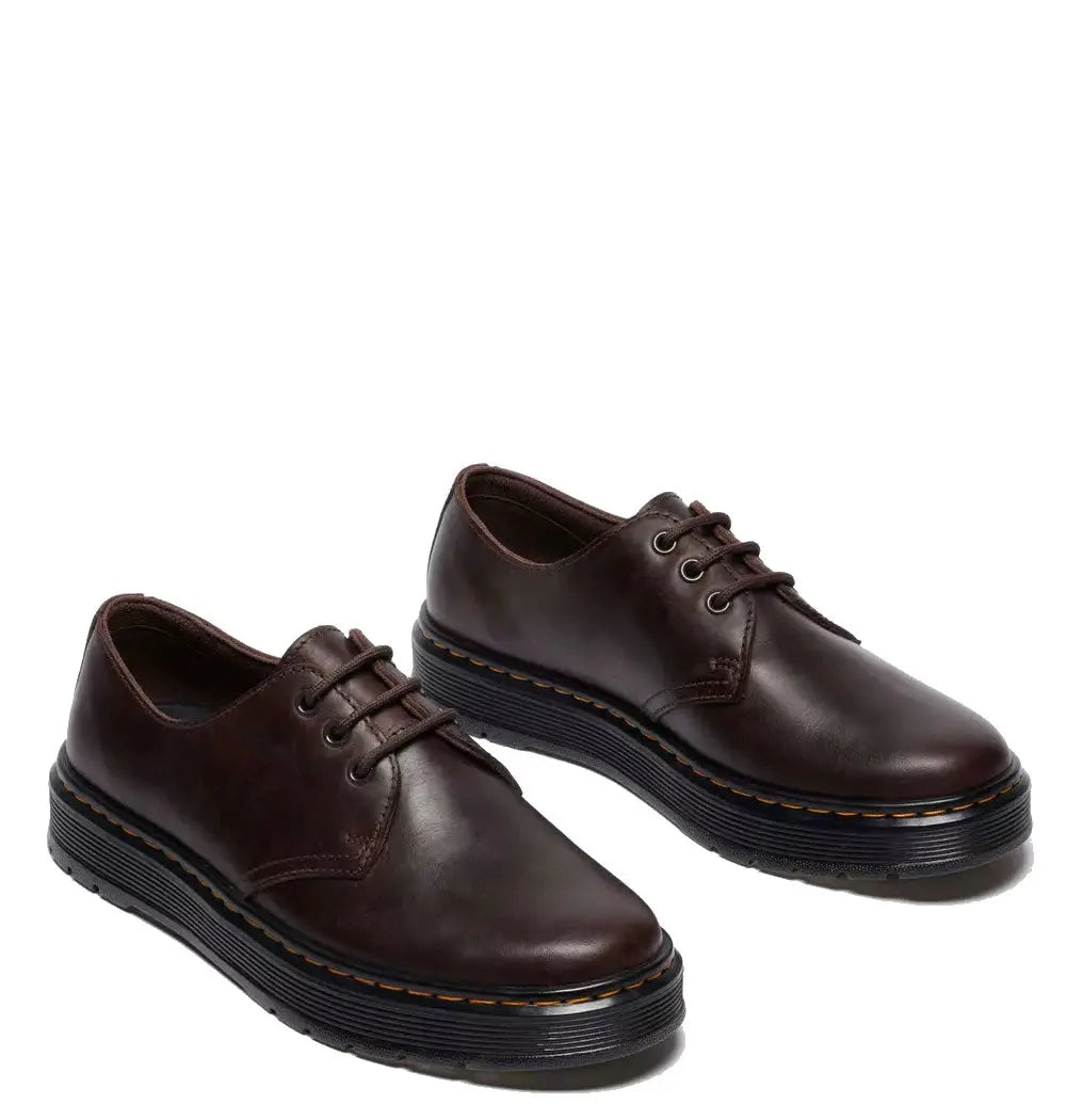 Dr Martens Brookline Lo Shoe - Brown Leather
