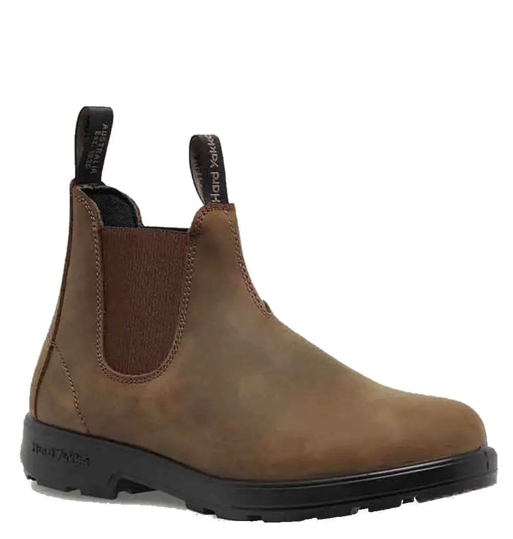 Brunswick - Saddle Brown Leather Boots