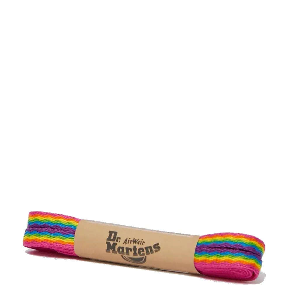 140cm Flat Laces - Rainbow
