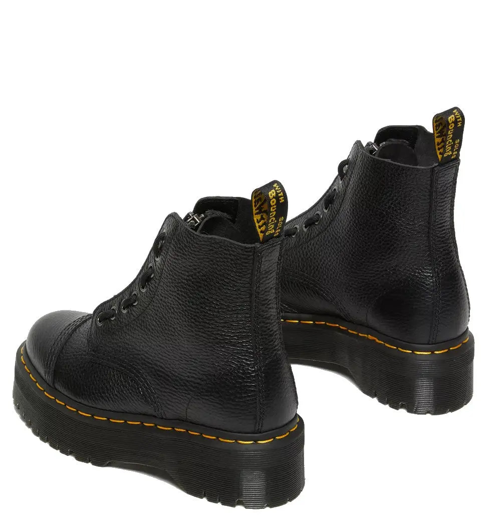 Sinclair - Black Nappa Boots