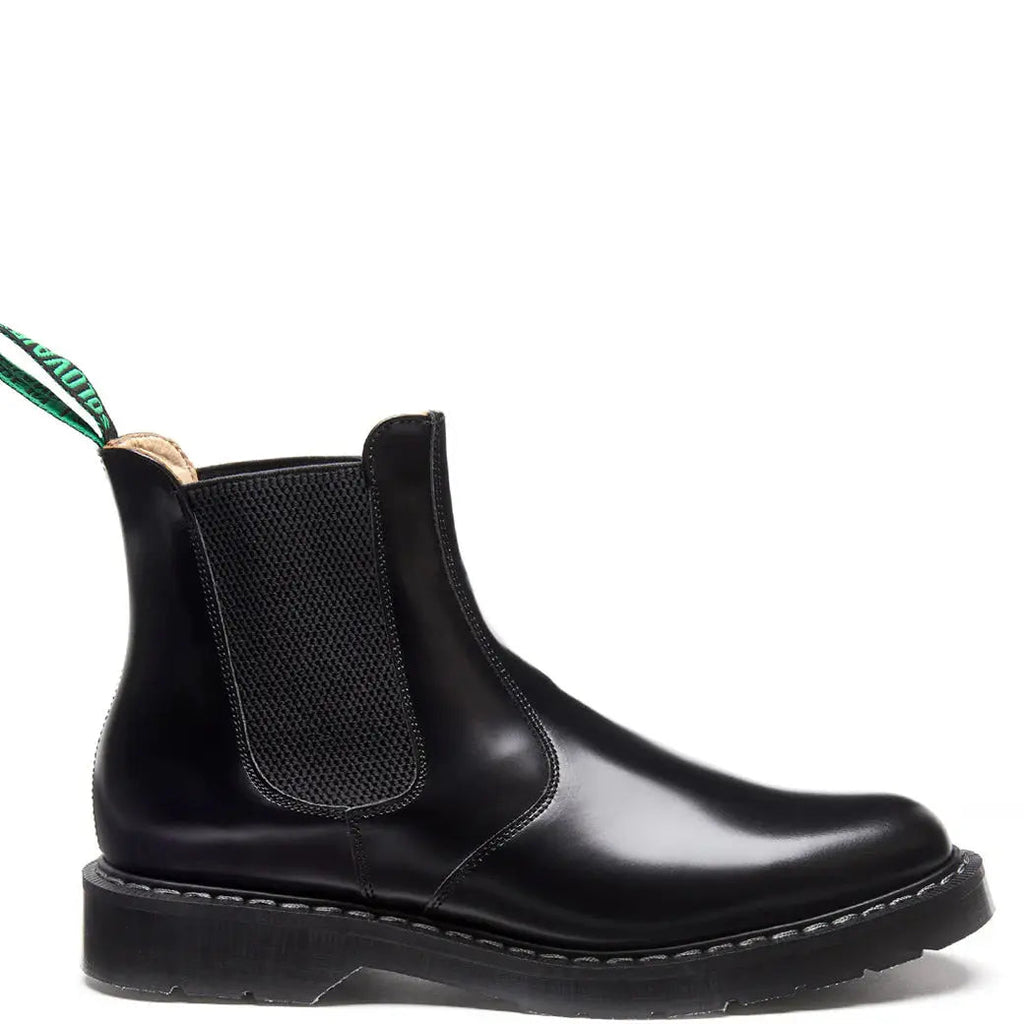 Solovair Dealer Boot - Black Hi-Shine