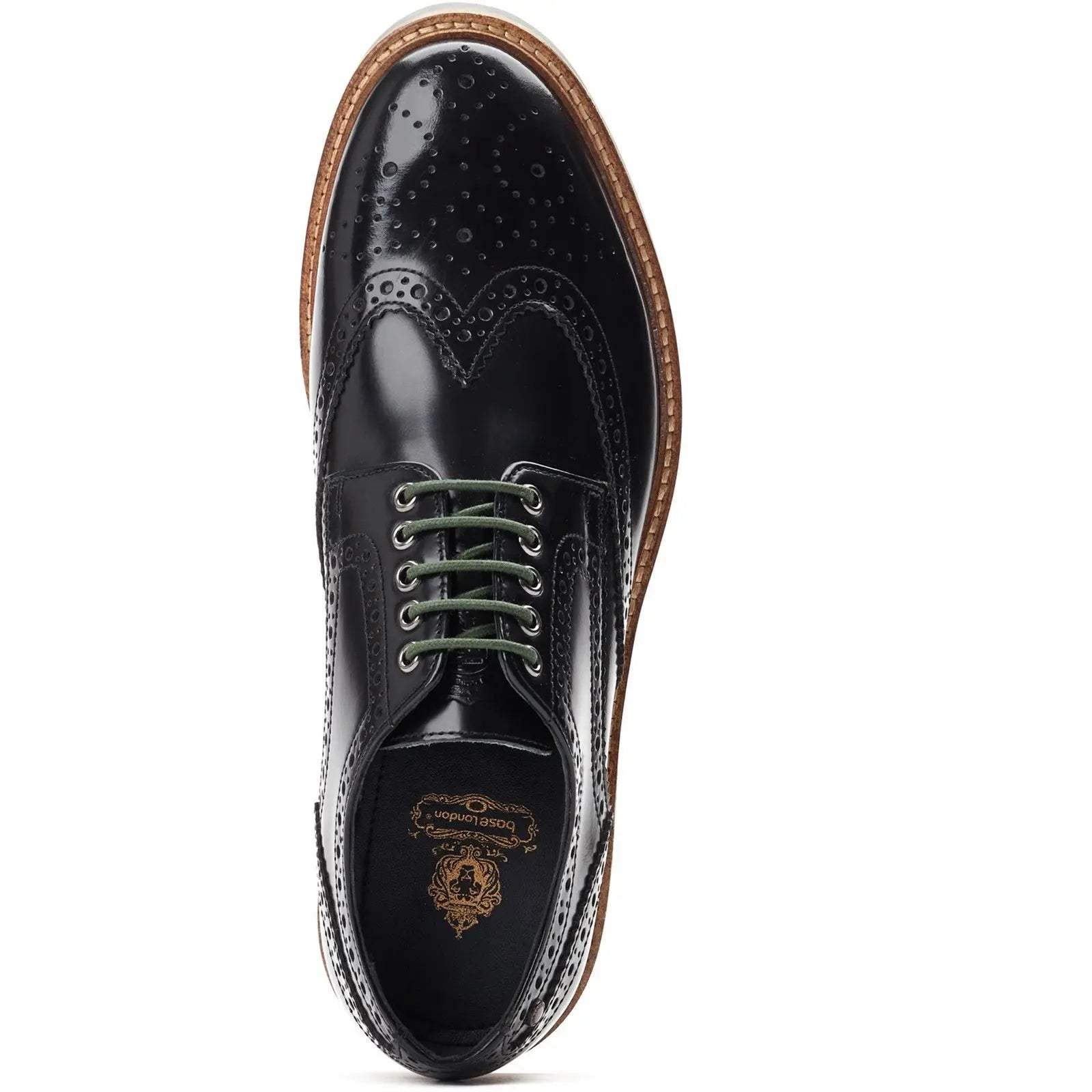 Woburn Hi-Shine Brogue Shoe