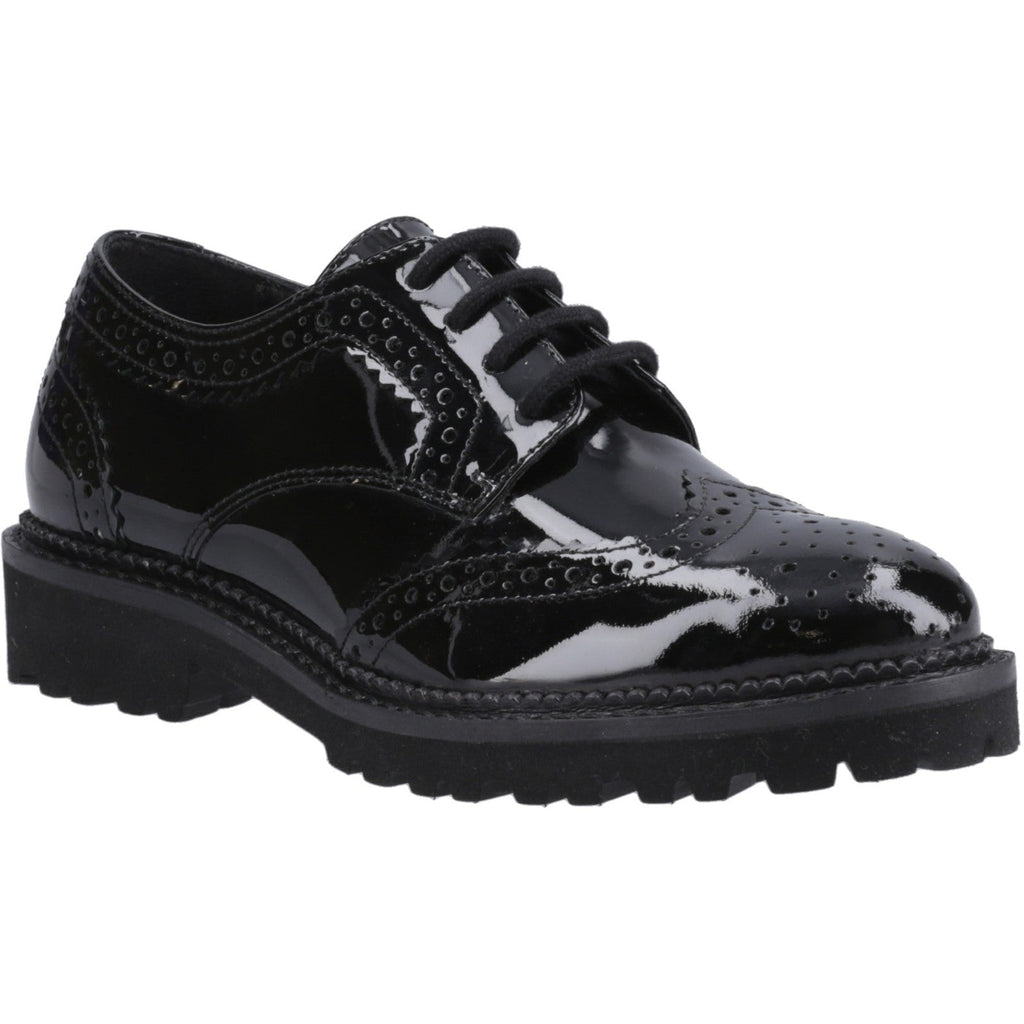 Gabi Lace Up Patent Jnr