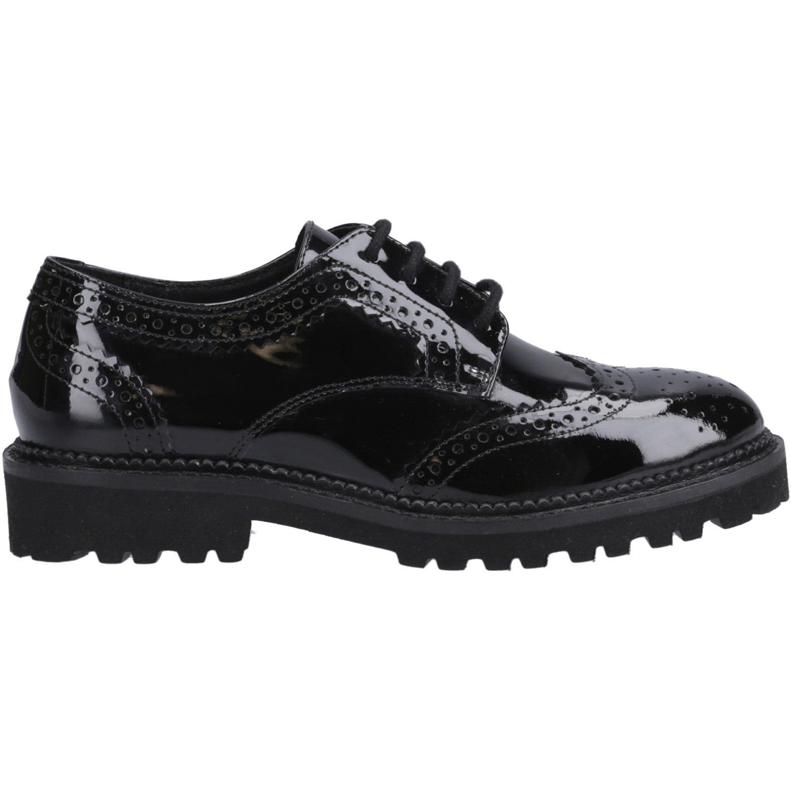 Gabi Lace Up Patent Snr
