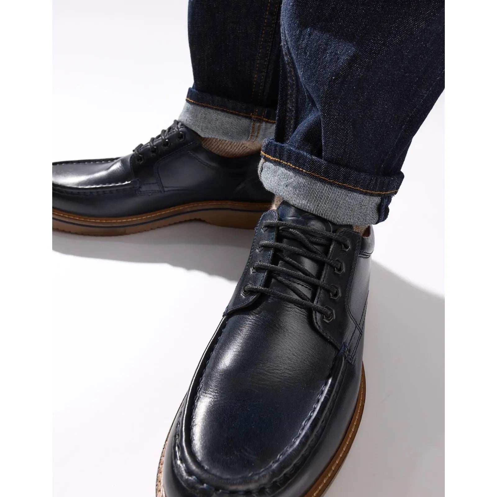 Base London Langdon Apron Toe Shoe