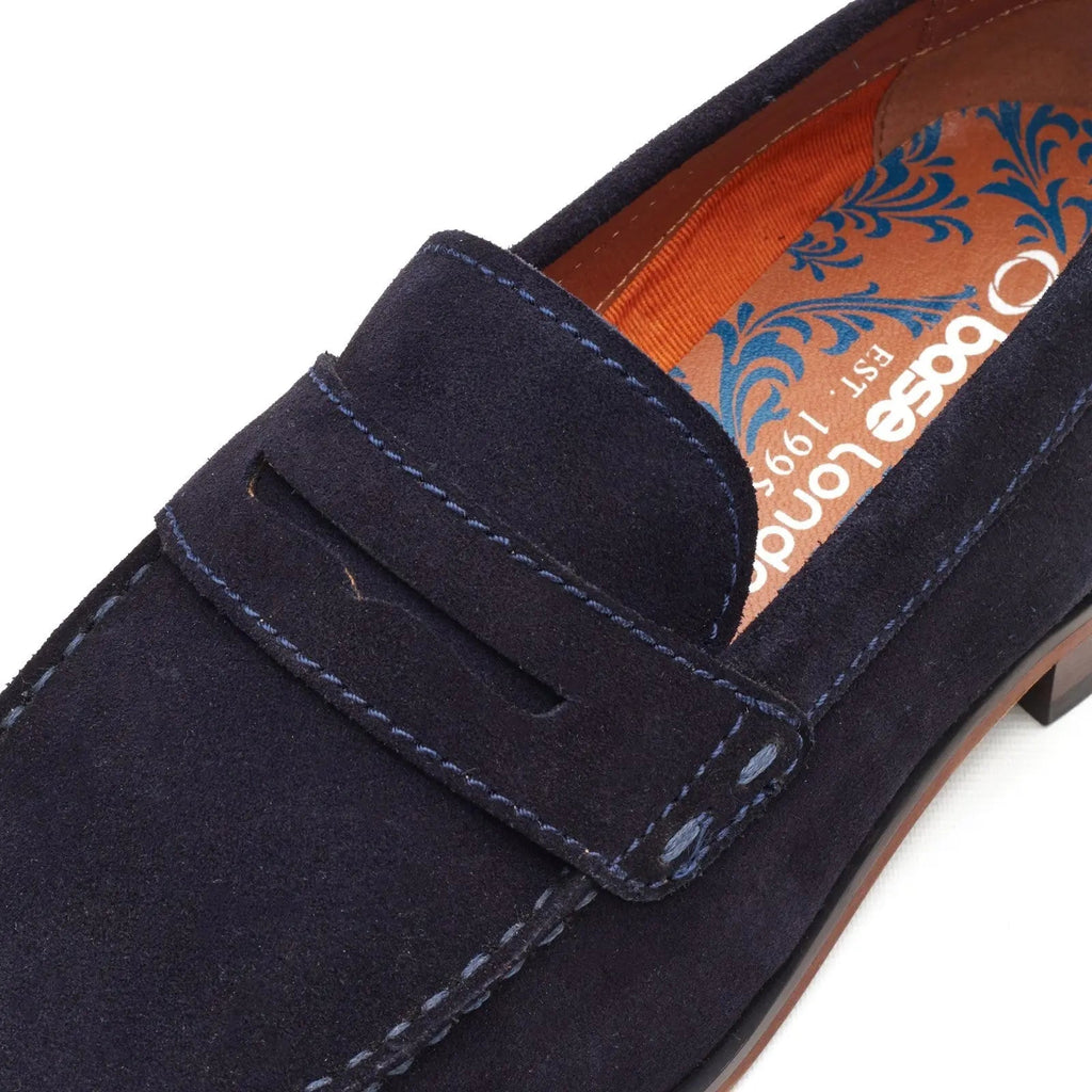 Base London Slate Penny Loafer