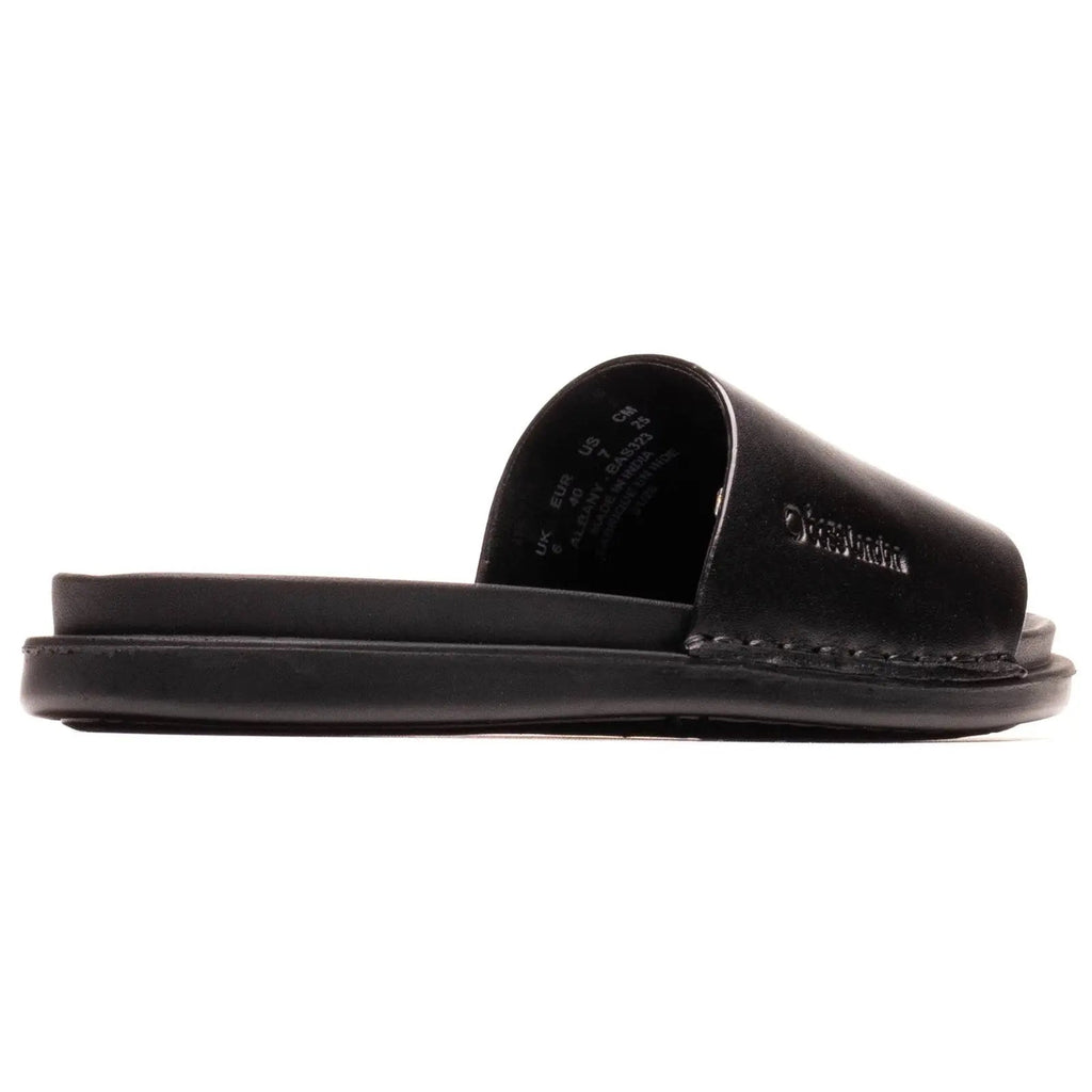 Base London Albany Slide Sandal - Black