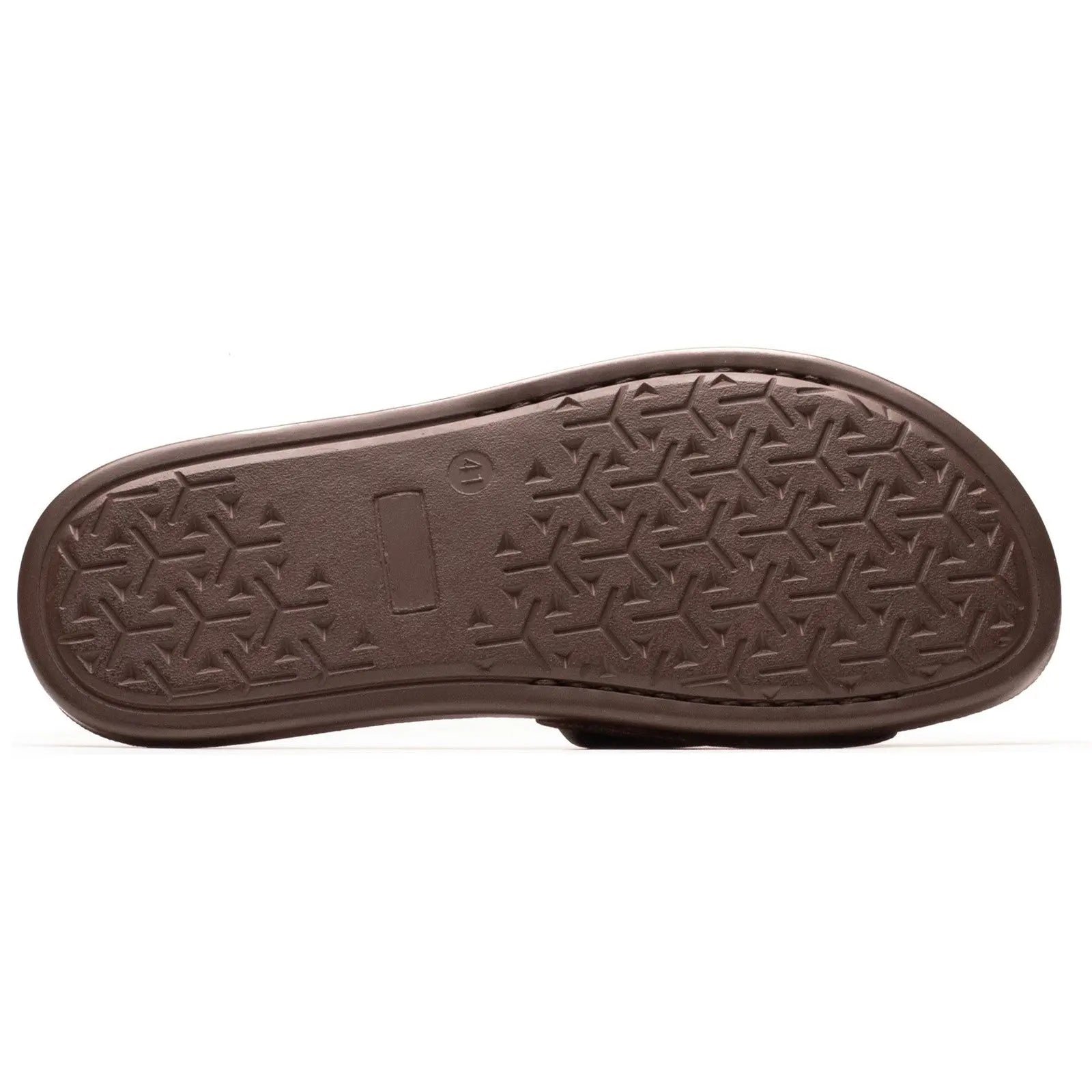 Base London Albany Slide Sandal - Brown