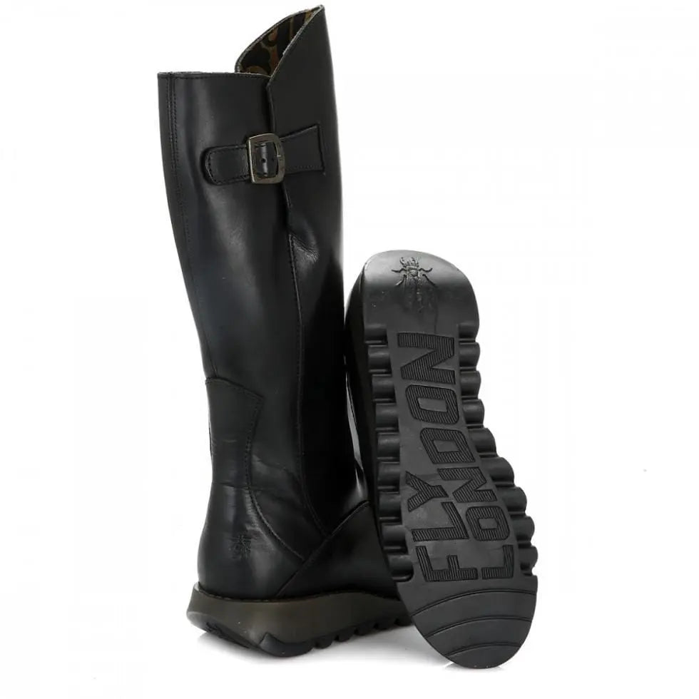 Mol 2 - Black Leather