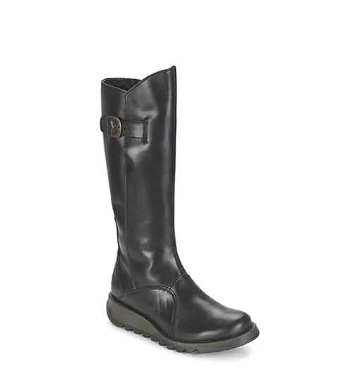 Mol 2 - Black Leather