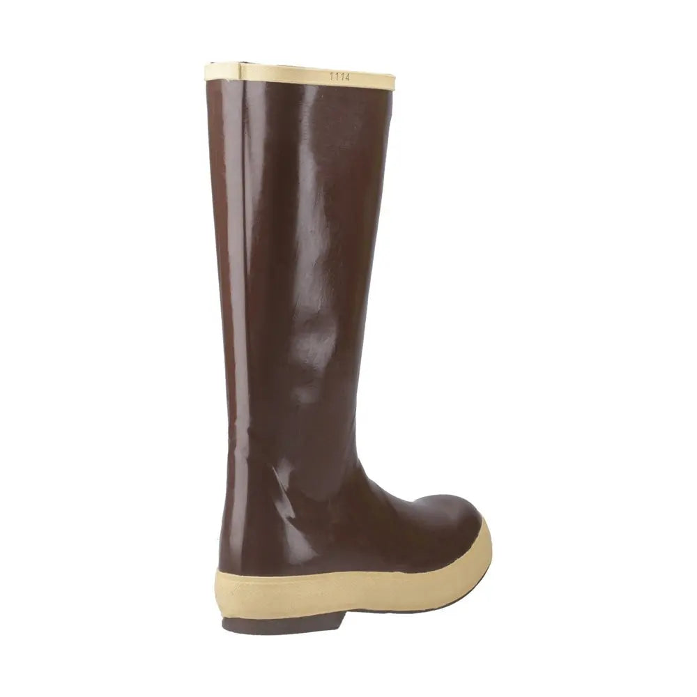 Xtratuf Legacy 15" Plain Toe Boot – Copper/Tan