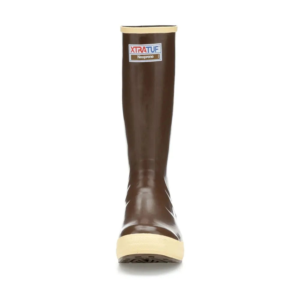 Xtratuf Legacy 15" Plain Toe Boot – Copper/Tan