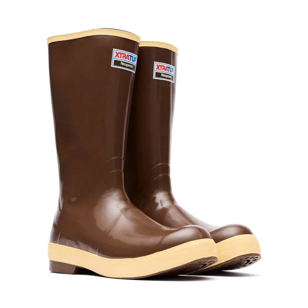 Xtratuf Legacy 15" Plain Toe Boot – Copper/Tan